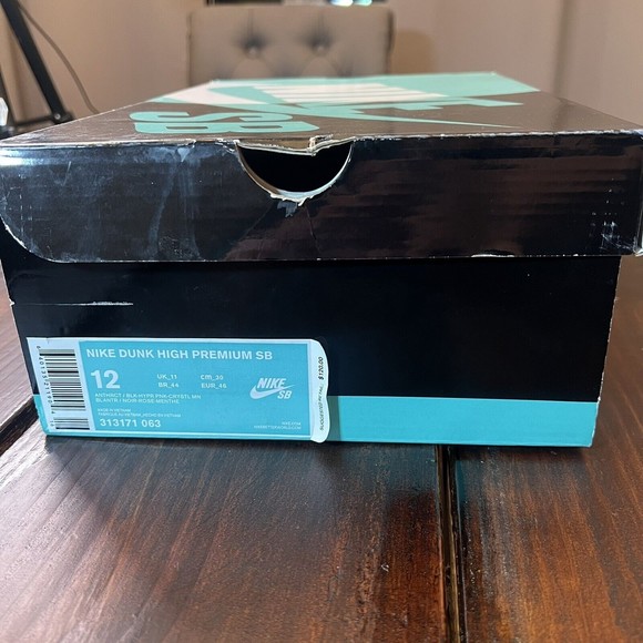 Nike SB Dunk High Premier Northern Lights Shoes - Picture 9 of 10